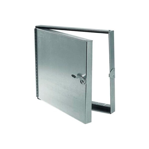 Acudor Hinged Duct Access Door, 14"H x 14"W, Silver